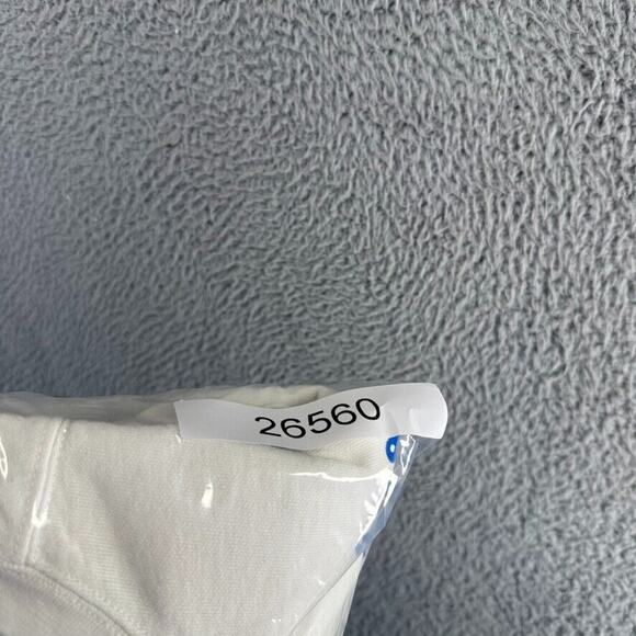 Detroit Sweatshirt Women's Medium White Blue Graphic Crewneck Spellout Football - Picture 10 of 10